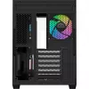 Ocypus Iota C70 Curve ARGB Digital zwart mid-tower behuizing, 270° panoramagehard glas