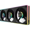 Ocypus Sigma F36 ARGB 365 mm drievoudige ventilator met enkel frame, Zwart