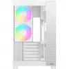 Ocypus Delta C74 ARGB witte panoramaglas mid-tower behuizing