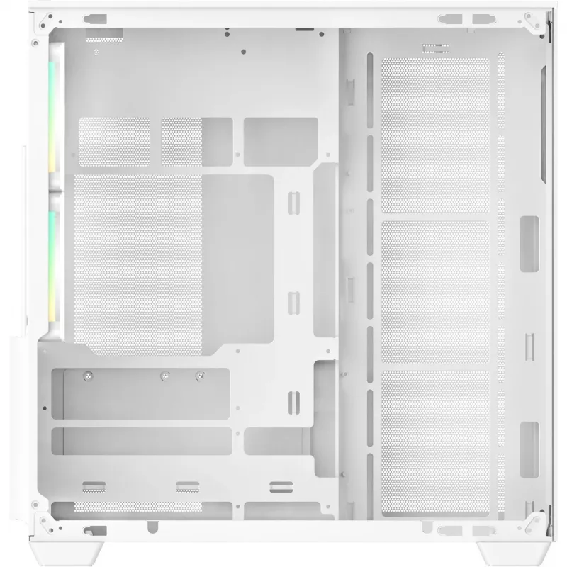 Ocypus Delta C74 ARGB witte panoramaglas mid-tower behuizing