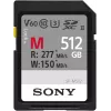 Sony M-Series SDXC 512GB UHS-II geheugenkaart, C10, U3, V60 (SFM512.SYM)