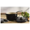 LE CREUSET gietijzeren steelpan 16cm 1,5L zwart