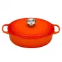 Le Creuset gietijzeren braadpan ovaal 27cm 3,4L vulkaanoranje