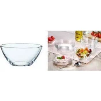 Esmeyer Arcoroc COSMOS glazen schaal 270 ml, gehard glas, vaatwasmachinebestendig, 12 stuks (410-002)