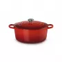 Le Creuset ronde gietijzeren braadpan 34cm 12L rood