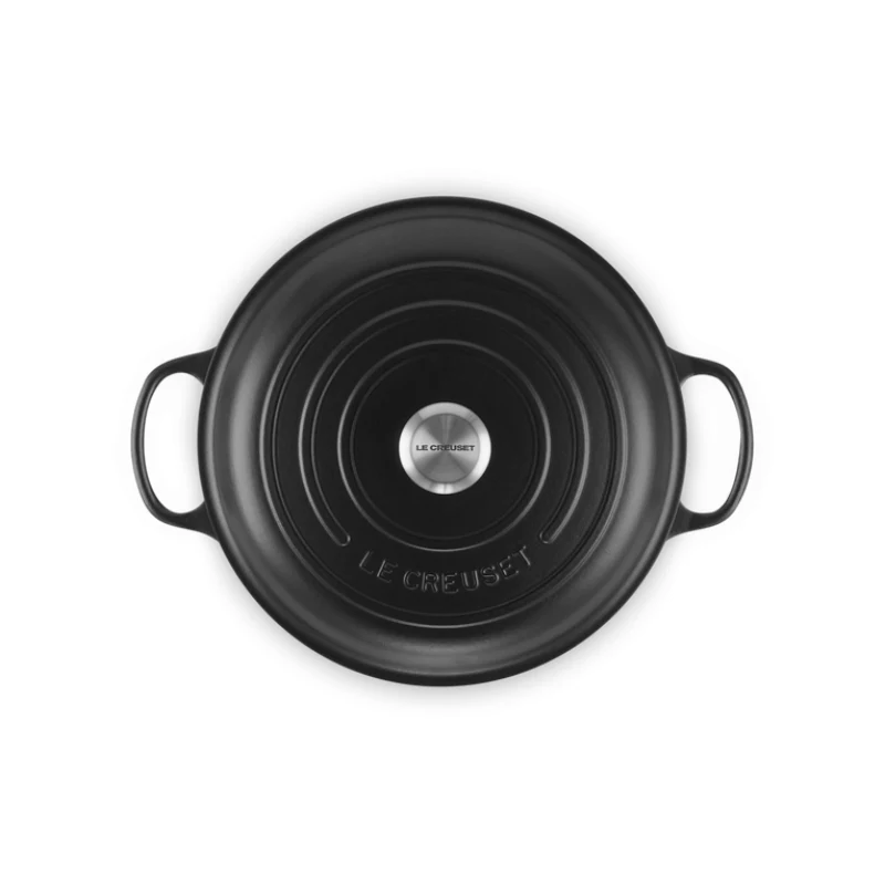 LE CREUSET gietijzeren braadpan 30cm 3,5L matzwart