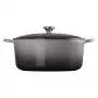 LE CREUSET gietijzeren ronde braadpan 34cm 12L grijs