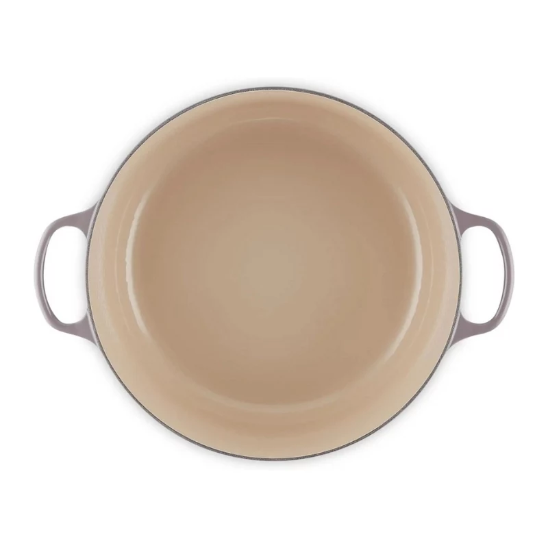 LE CREUSET gietijzeren ronde braadpan 34cm 12L grijs