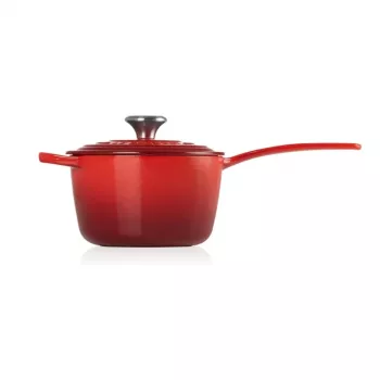 Le Creuset kookpan van gietijzer 16 cm 1,5 L cerise