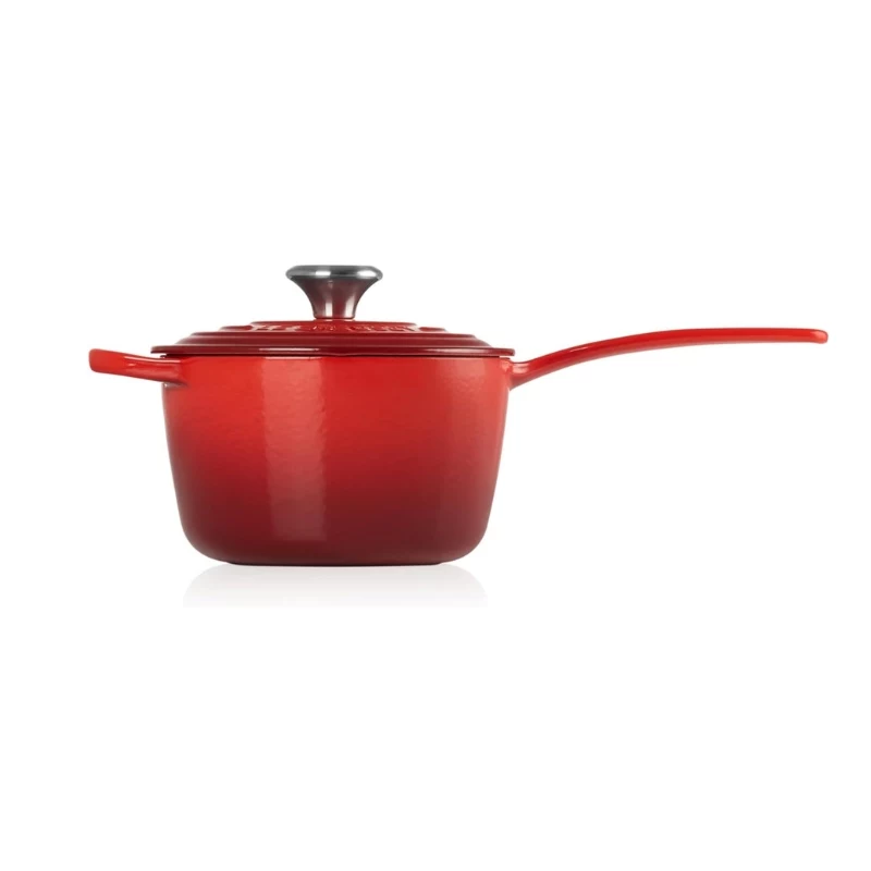 Le Creuset kookpan van gietijzer 16 cm 1,5 L cerise