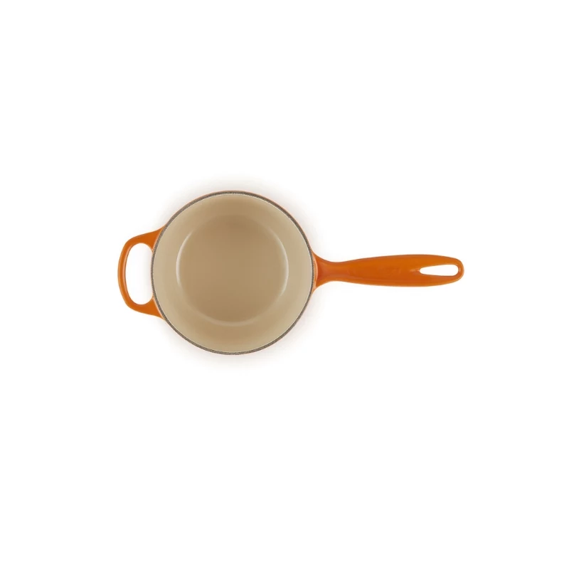 Le Creuset gietijzeren kasserol 16cm 1,5L oranje
