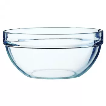 Esmeyer Arcoroc stapelbare glazen schaal 130 ml, hardglas, vaatwasmachinebestendig, 36 stuks (410-121)