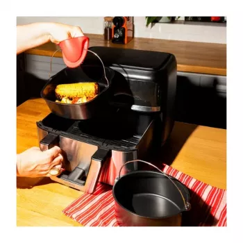 PYREX metalen bakplaat voor heteluchtfriteuse 22x21x7,5cm