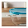 PYREX glazen mengkom met deksel 2,3L Ø21cm