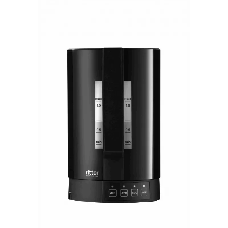 Ritter fontana5 1,3L 2800W zwarte waterkoker (635.000)