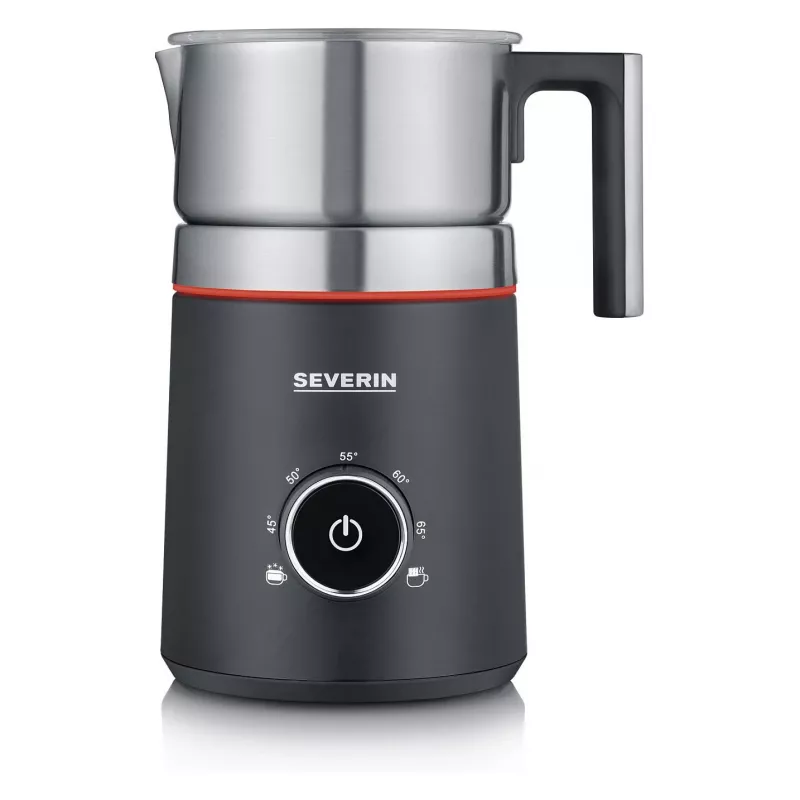 Severin SM 3586 Spuma 700 inductie melkopschuimer zwart/RVS