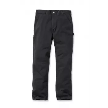 Carhartt Washed Twill Dungaree werkbroek zwart Relaxed Fit