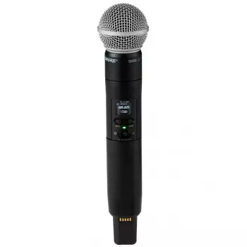 Shure SLXD2+/58=-G65 handheld-zender met SM58-capsule (470-606 MHz)