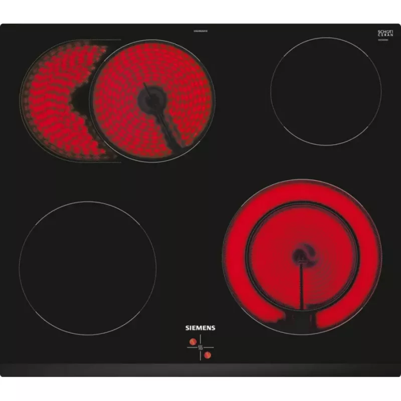 Siemens EQ212KAAB inbouwovenset met keramische kookplaat