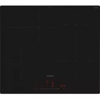 Siemens EH601HFB1E iQ300 inductiekookplaat 60 cm zwart, vlak inbouw