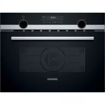 Siemens CM585AGS1 iQ500 inbouwmagnetron zwart/rvs