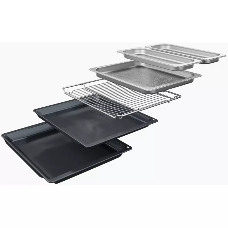 Neff B64FS31N0 N90 inbouwoven met FullSteam, 71L, rvs