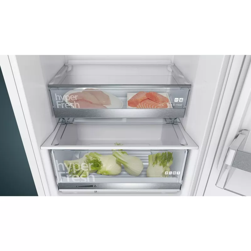 Siemens KG39EAWCA iQ500 vrijstaande koel-vriescombinatie 201 cm hoogte energie-efficiëntieklasse C wit
