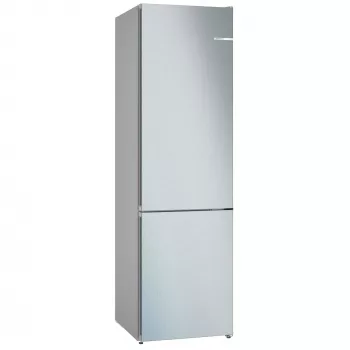 Bosch KGN392LBF Serie 4 vrijstaande koel-vriescombinatie, 203 cm hoogte, energie-efficiëntieklasse B, zilver inox-look