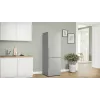Bosch KGN36VIBT Serie 4 vrijstaande koel-vriescombinatie, 186 cm hoog, energie-efficiëntieklasse D, zilver