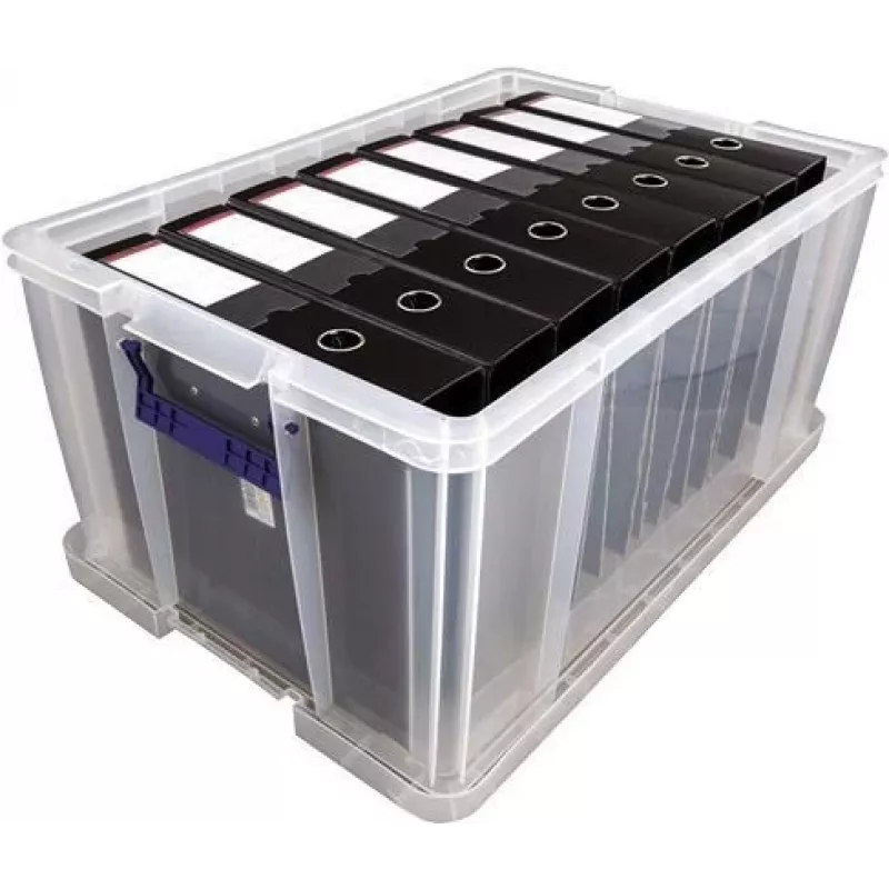 Fellowes ProStore Bonus set 2 opbergboxen-set, 3-delig, elk 17 L, transparant helder, schokbestendig PP 7731301