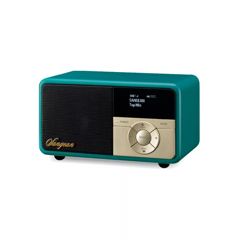 Sangean DDR-7X draagbare DAB+ / FM-radio groen