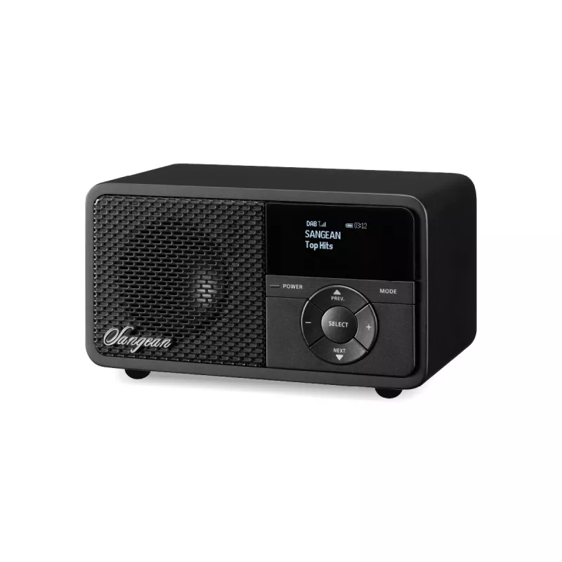 Sangean DDR-7X draagbare DAB+ & FM-radio met Bluetooth, zwart