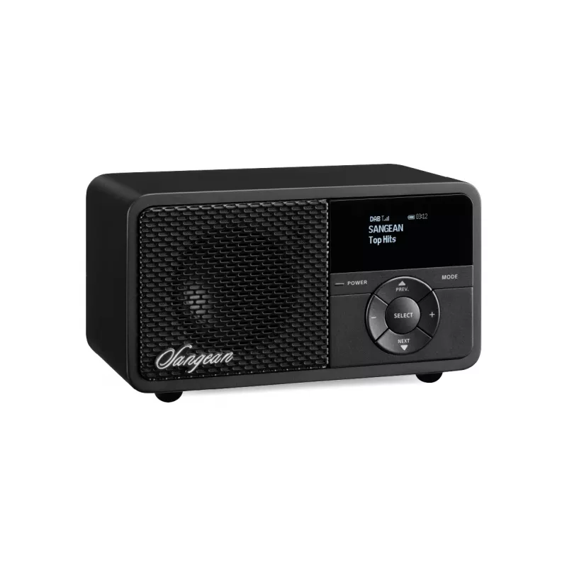 Sangean DDR-7X draagbare DAB+ & FM-radio met Bluetooth, zwart