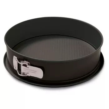 NEWILL springvorm Ø24x7,6 cm zwart antiaanbaklaag koolstofstaal