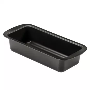 NEWILL cakeblik 25x11x6,4 cm zwart antiaanbak bakvorm van koolstofstaal