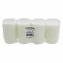 CANDELA grafkaarsen olie-set met 4 stuks, brandduur ~60u, wit