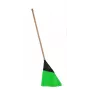 HORTUS straatbezem met steel plat groen