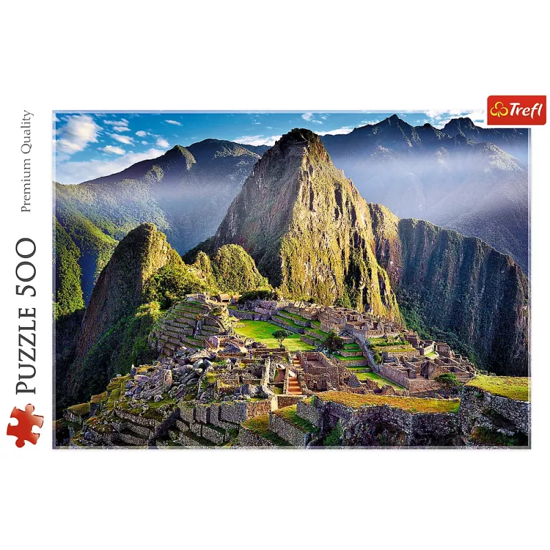 TREFL puzzel 500 stukjes Historisch heiligdom van Machu Picchu