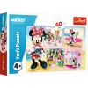 TREFL puzzel 60 stukjes - Lovely Minnie - Disney Minnie Mouse