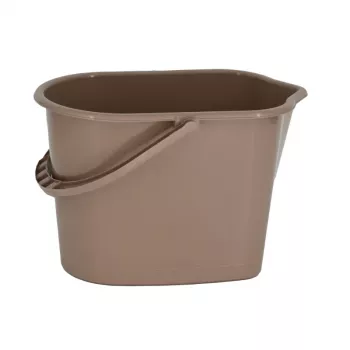 YORK rechthoekige emmer 14L 34x30x33cm antraciet