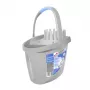 YORK BACTERIA STOP emmer met drukknop 12 L grijs