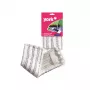 YORK vervangende microvezeldoek voor Smart Flat Mop 45x15cm grijs/wit