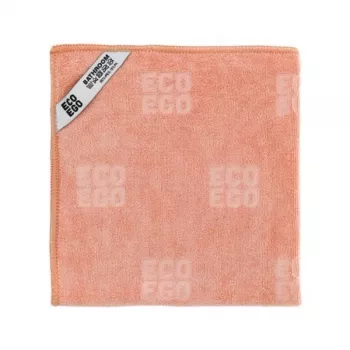 ECO EGO microvezel reinigingsdoek voor badkamer, 30x30 cm, blauw