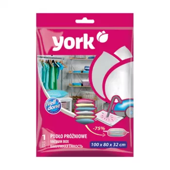 YORK vacuüm opbergzak 100x80x32cm