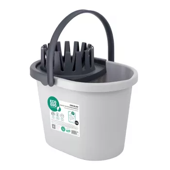 Eco Ego ovale emmer met ronde drukknop