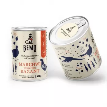 BEMO Marchwi mnie ten Bażant Mono - natvoer voor honden - 400g