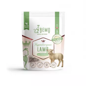 BEMO Cat Hypoallergenic Lamb - droogvoer voor katten - 500g