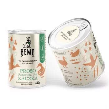 BEMO Proso Państwa oto Kaczka Mono - natvoer voor honden - eend - 400g