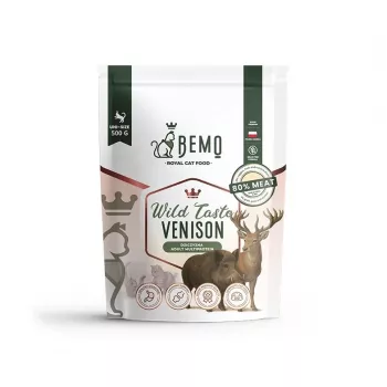 BEMO Cat Wild Taste Venison - droogvoer voor katten - 500g