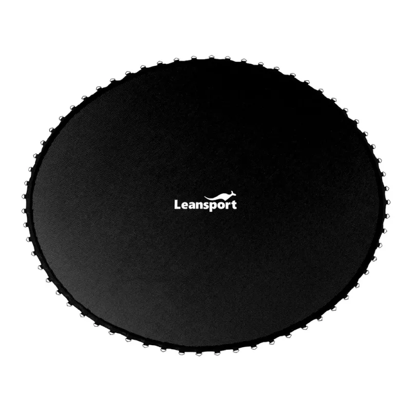 LEAN SPORT PRO 12ft reserve trampolinemat, 72 haken, UV-bestendig polypropyleen, zwart